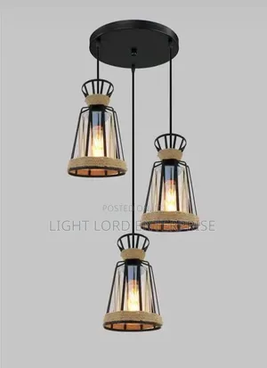 Founel Shape Pendant Light 3in1
