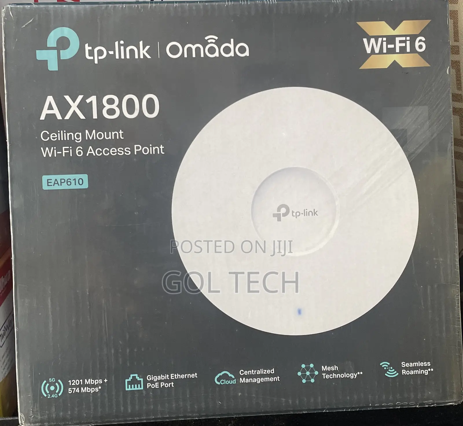 TP-Link Omada WiFi 6 Ceiling Mount