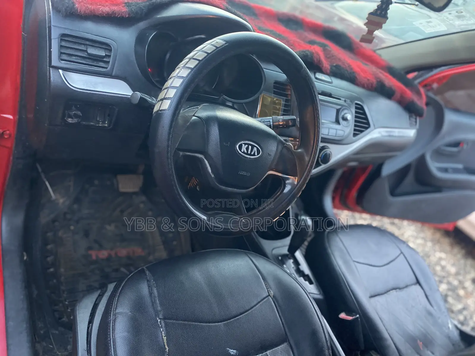 Kia Morning 2012 Red