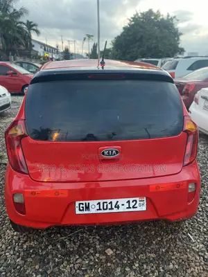 Kia Morning 2012 Red