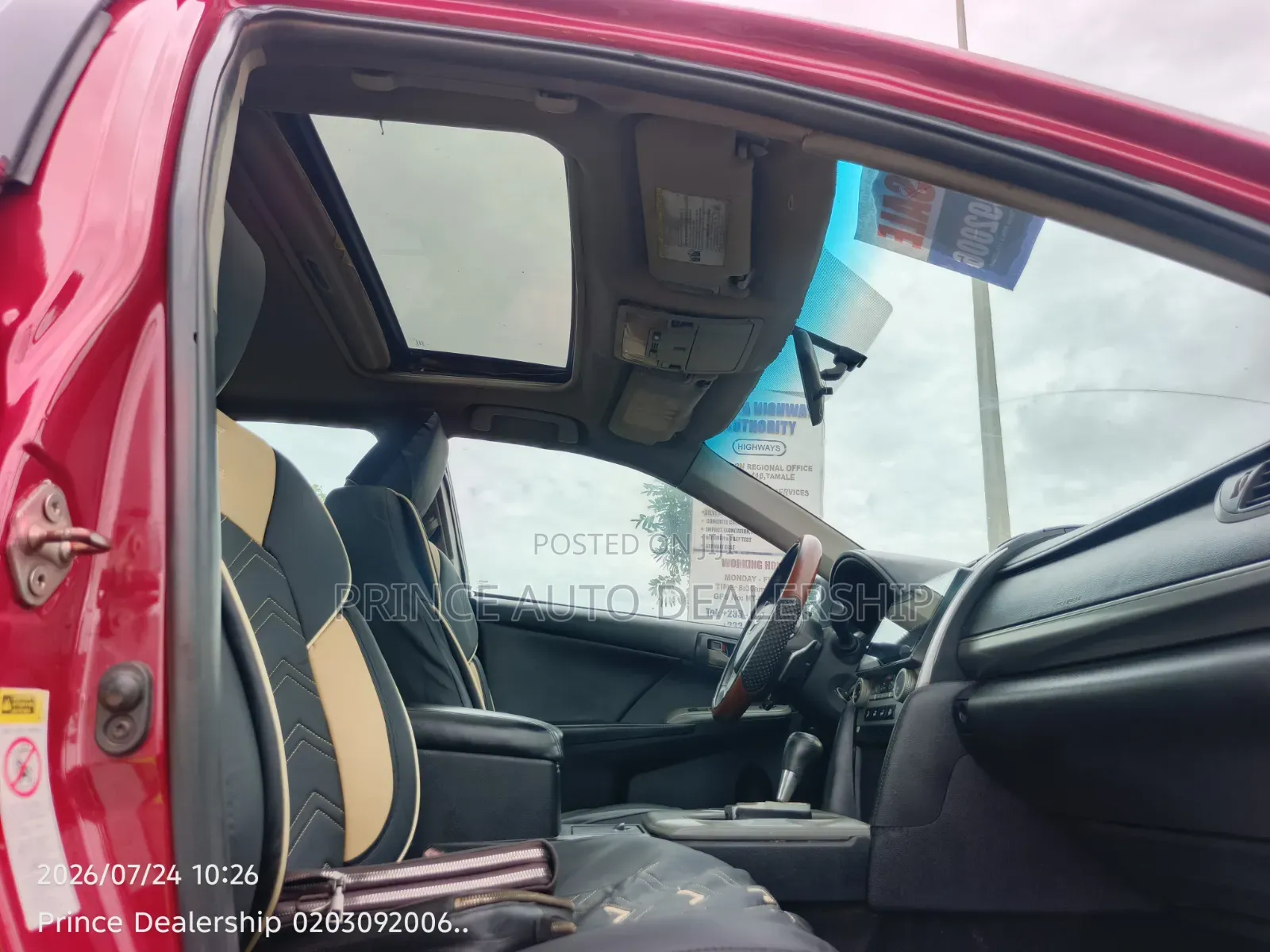Toyota Camry 2014 Red