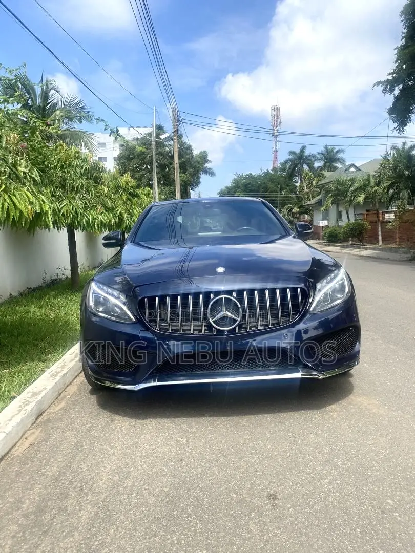 Mercedes-Benz C300 Sport 4Matic Sedan AWD (2.0L 4cyll 7A) 2016 Blue