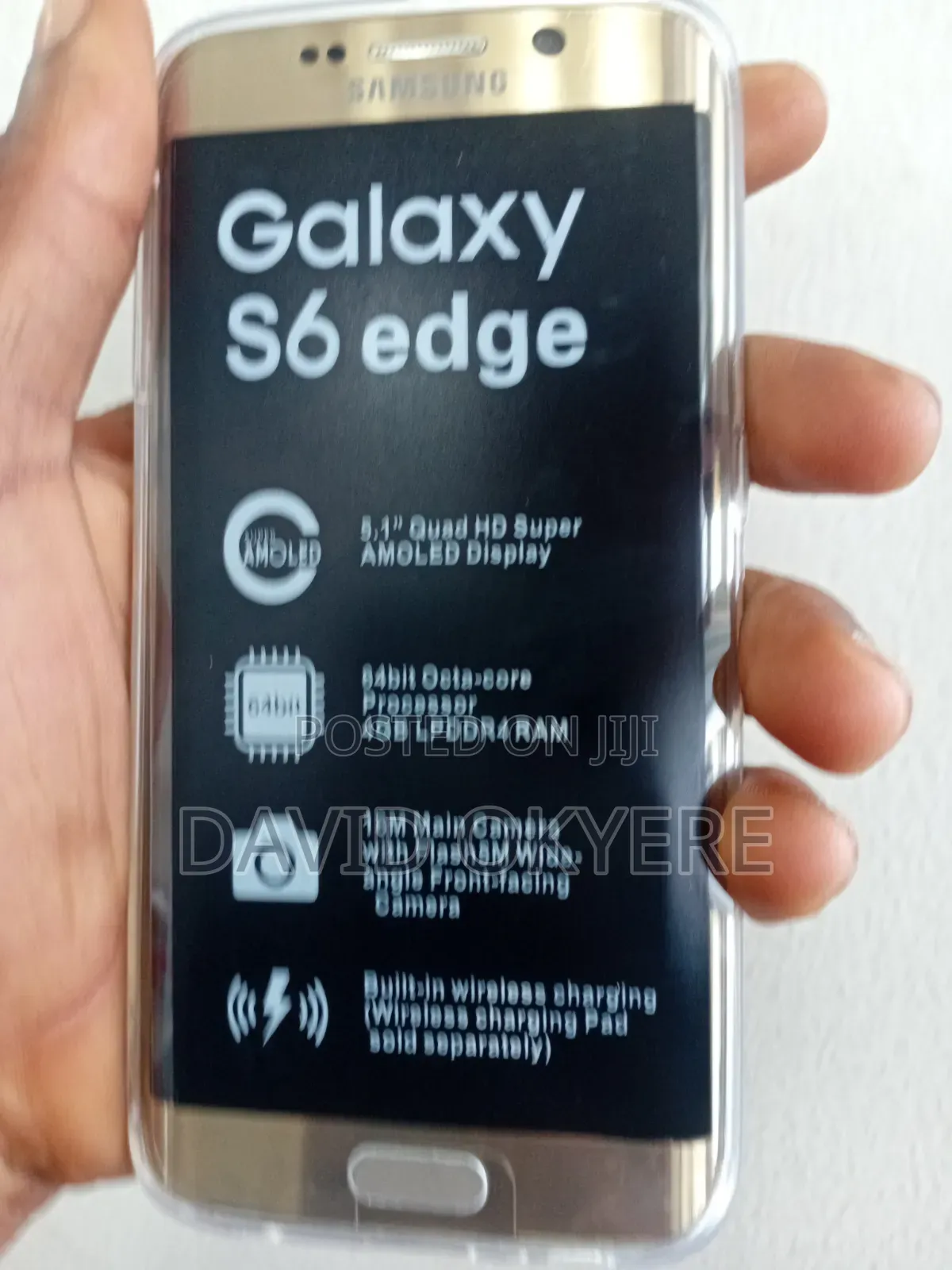 New Samsung Galaxy S6 edge 64 GB Rose Gold