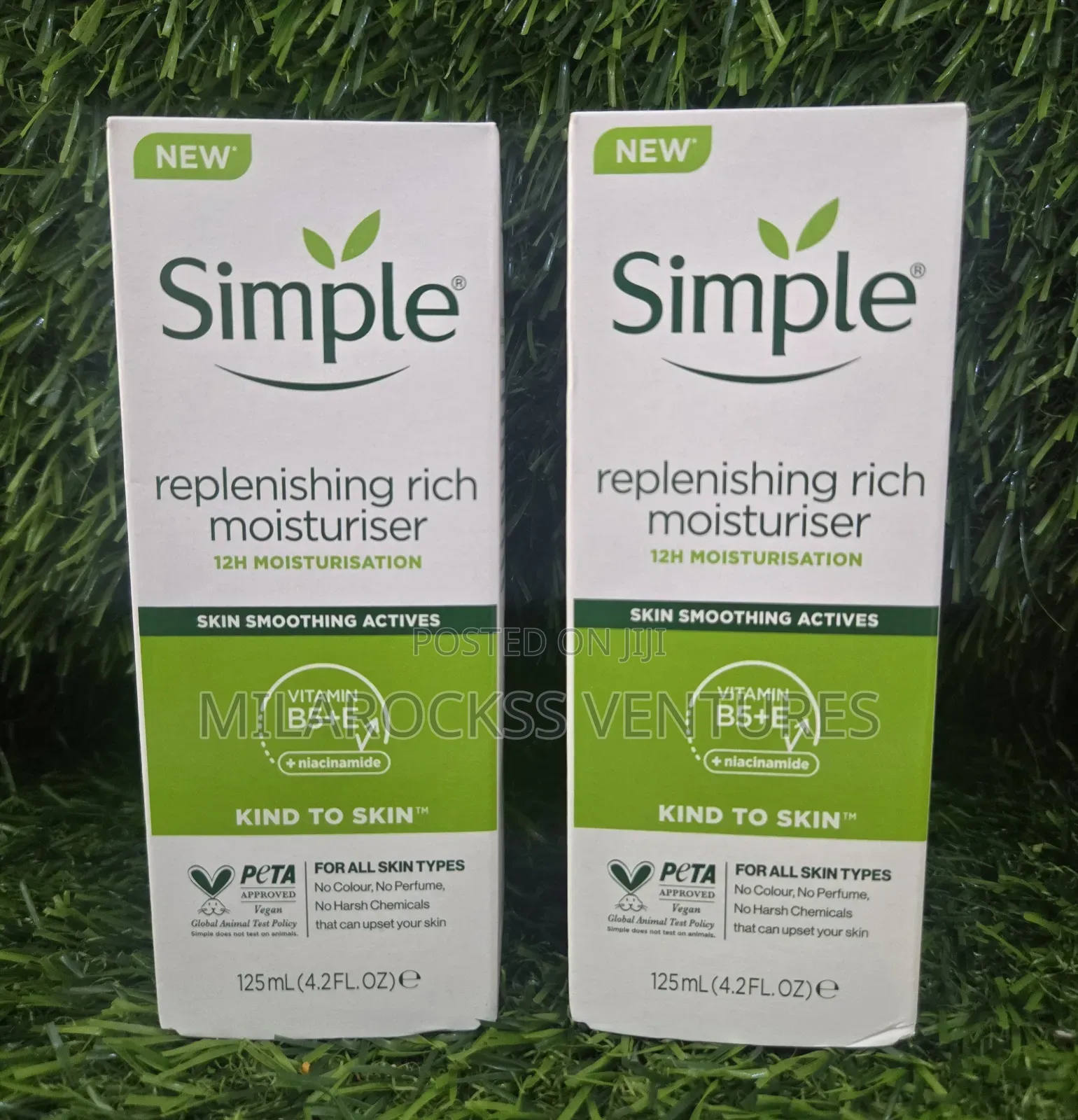 Simple Replenishing Rich Moisturizer. 125ml.