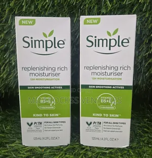 Simple Replenishing Rich Moisturizer. 125ml.