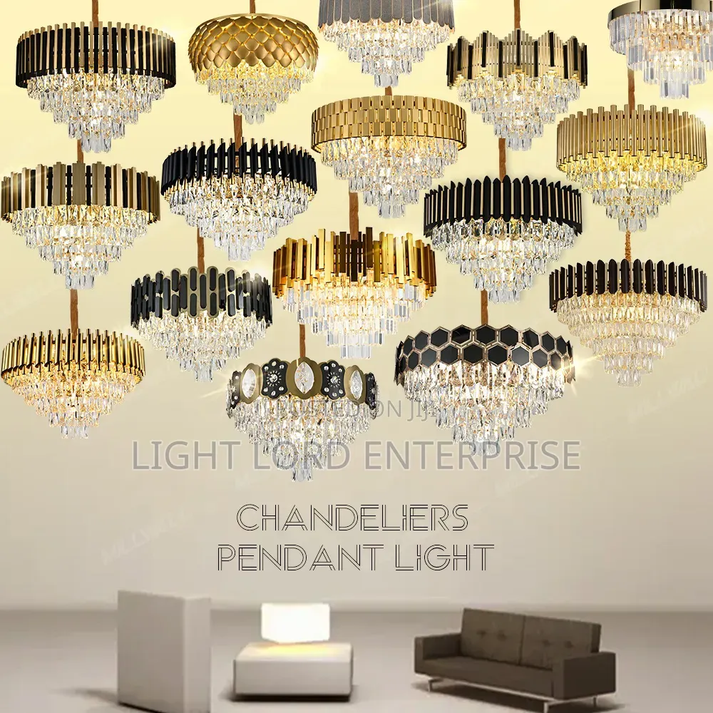 Mounted 4layer Chandelier