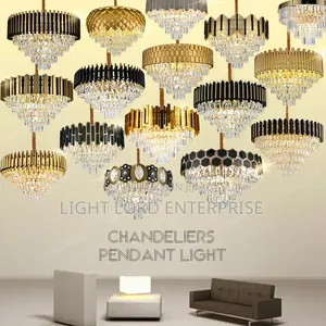 Mounted 4layer Chandelier