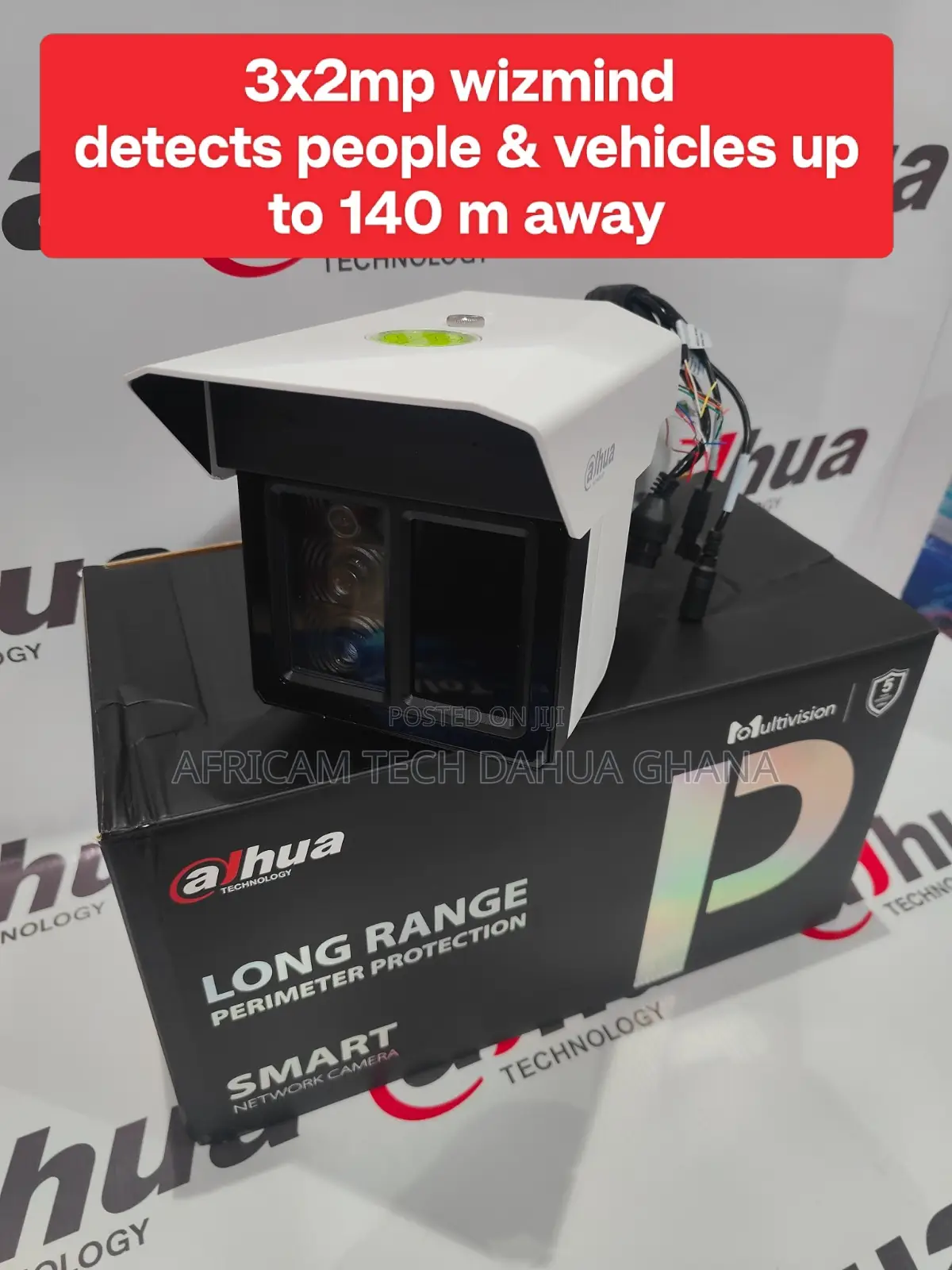 Dahua 3×2 MP Triple-Sight Perimeter Protection Bullet W.Mind Ip Cam