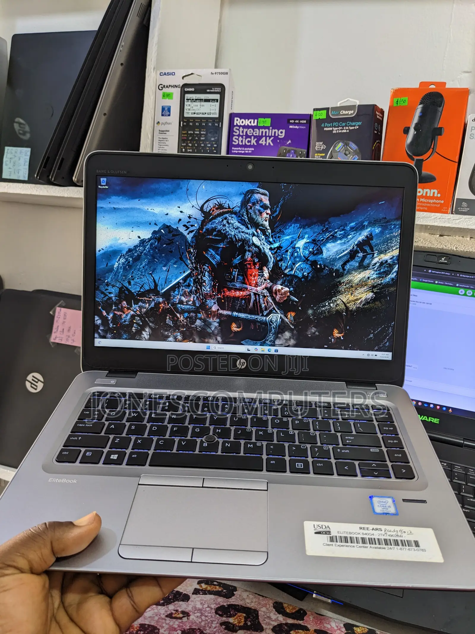 Laptop HP EliteBook 840 G4 8GB Intel Core i5 SSD 256GB