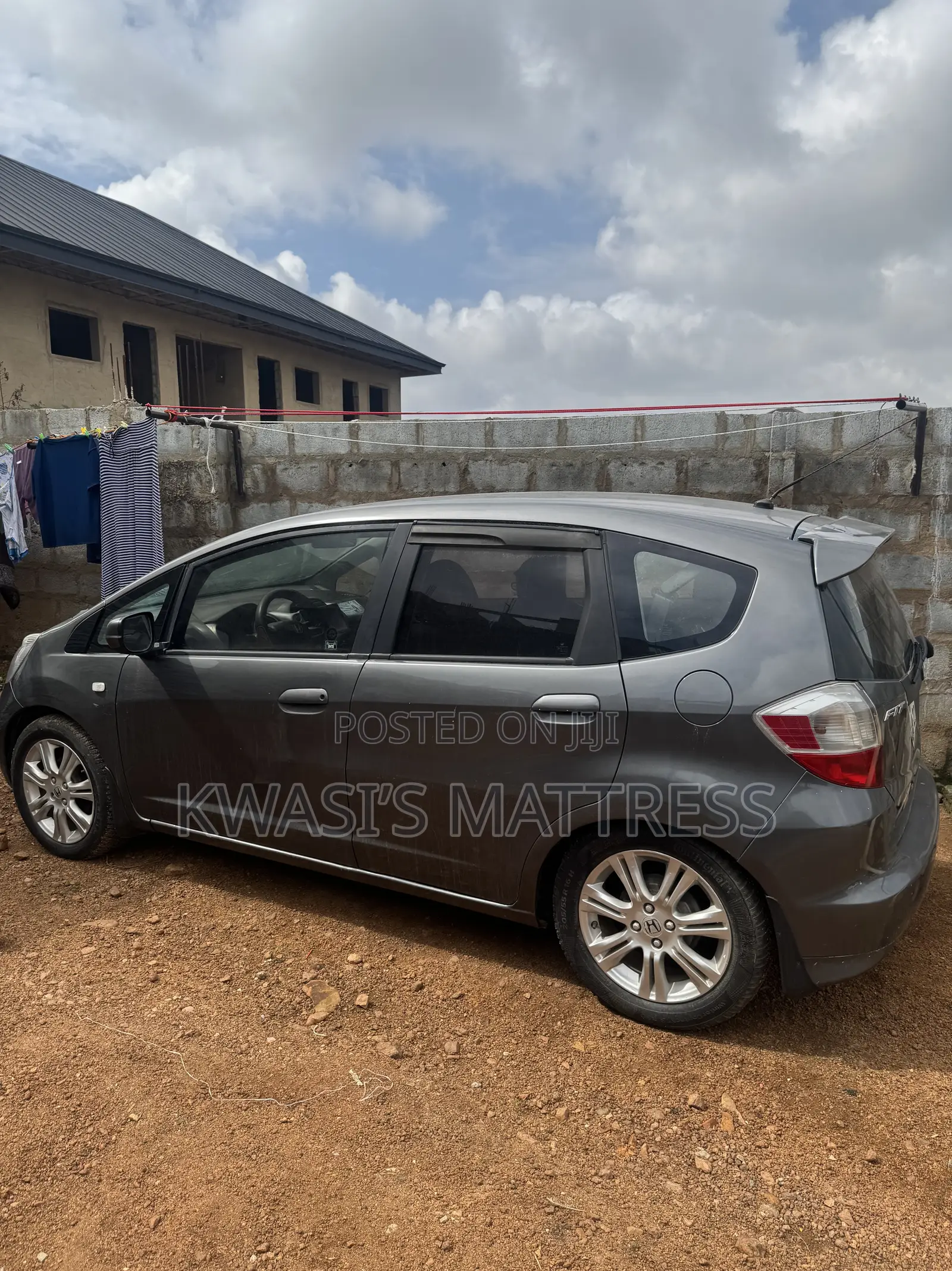 Honda Fit 2010 Gray