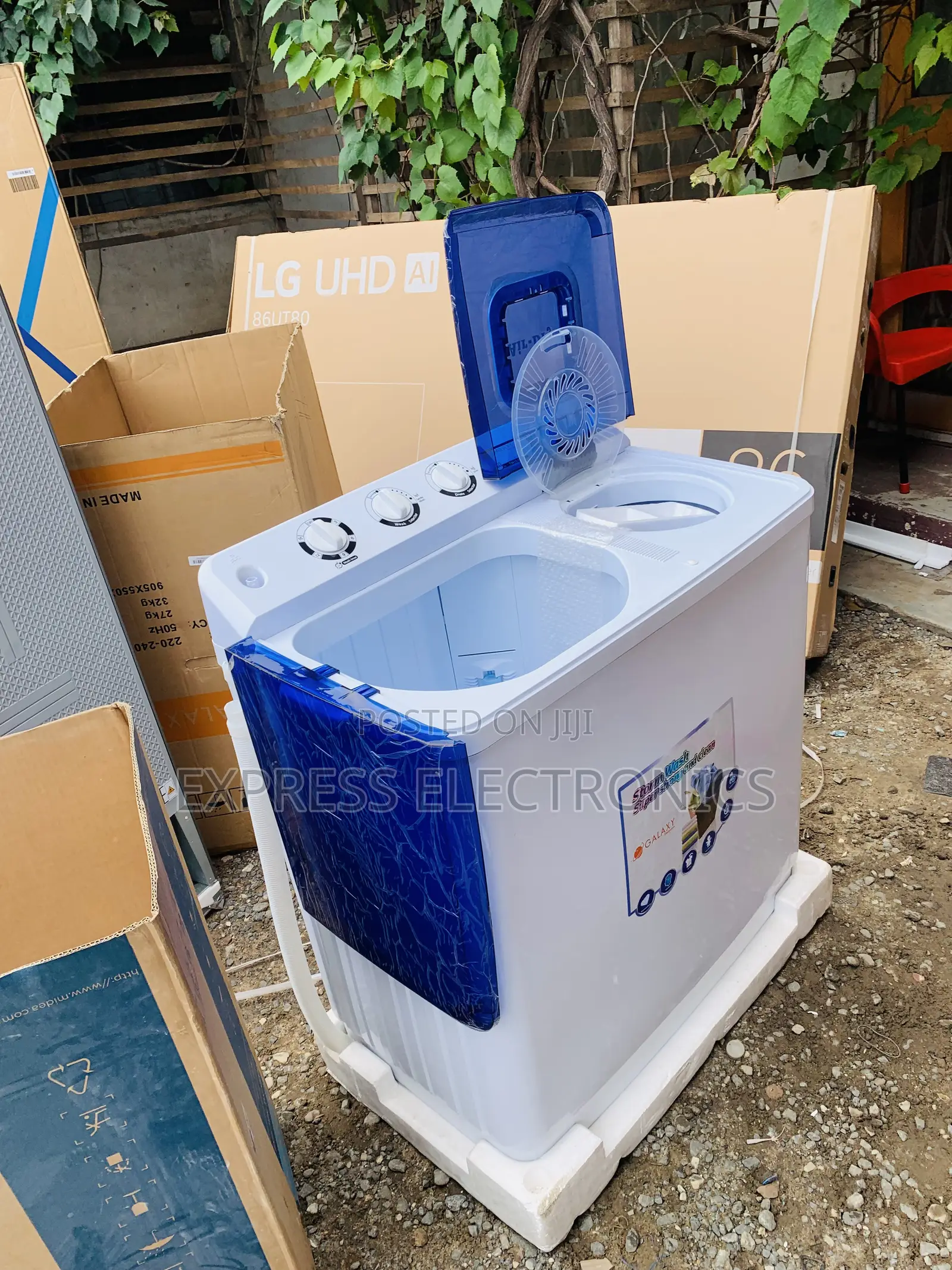 Limited Stock Galaxy Topload Twintub Washing Machine 13kg