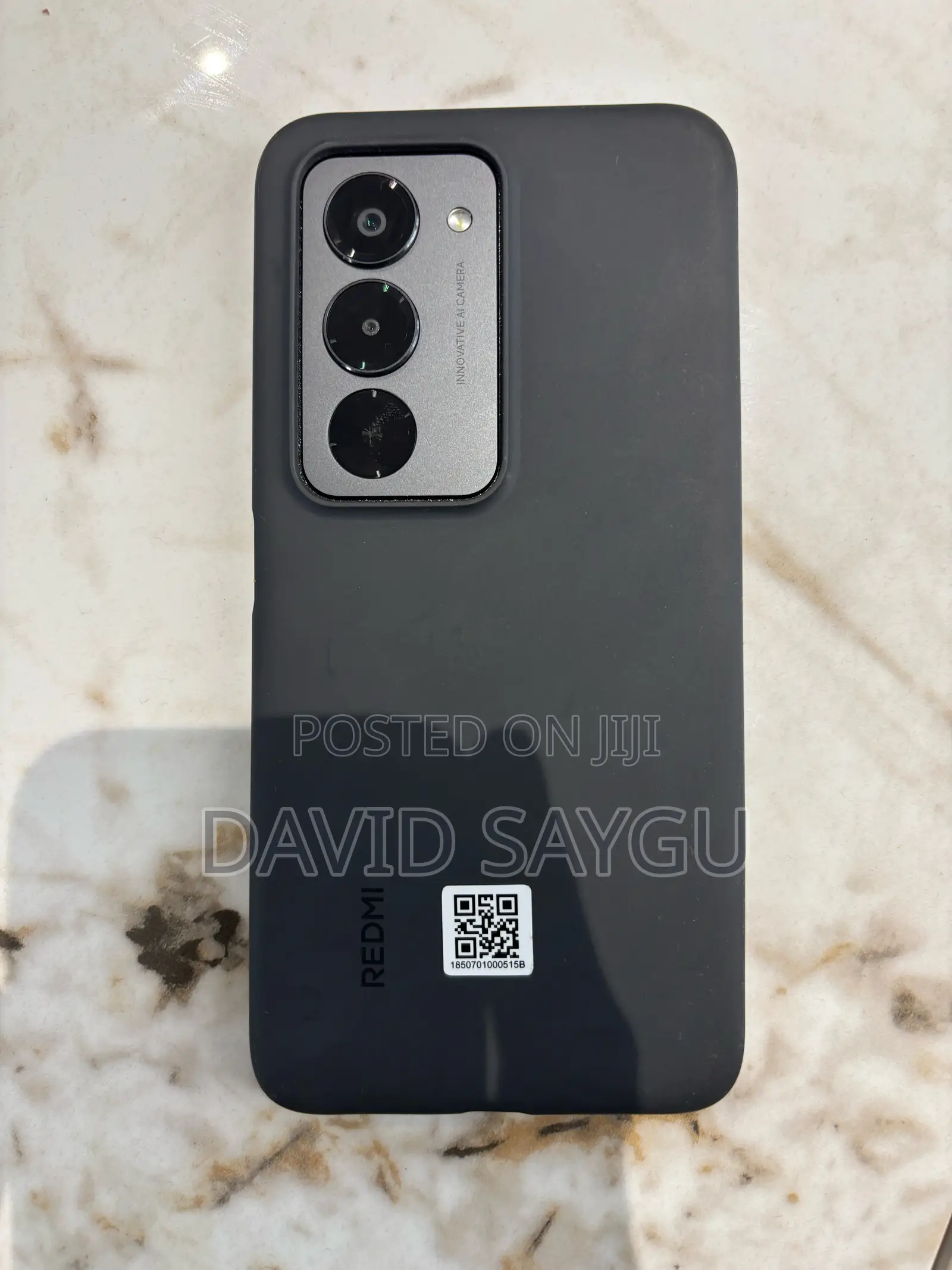 New Xiaomi Redmi 15 5G 256 GB Black