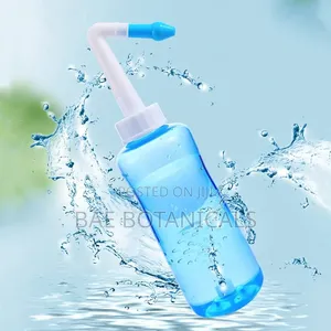 Nasal Rinse Bottle (500ml Capacity) + FREE 500ml Nasal Rinse Liquid