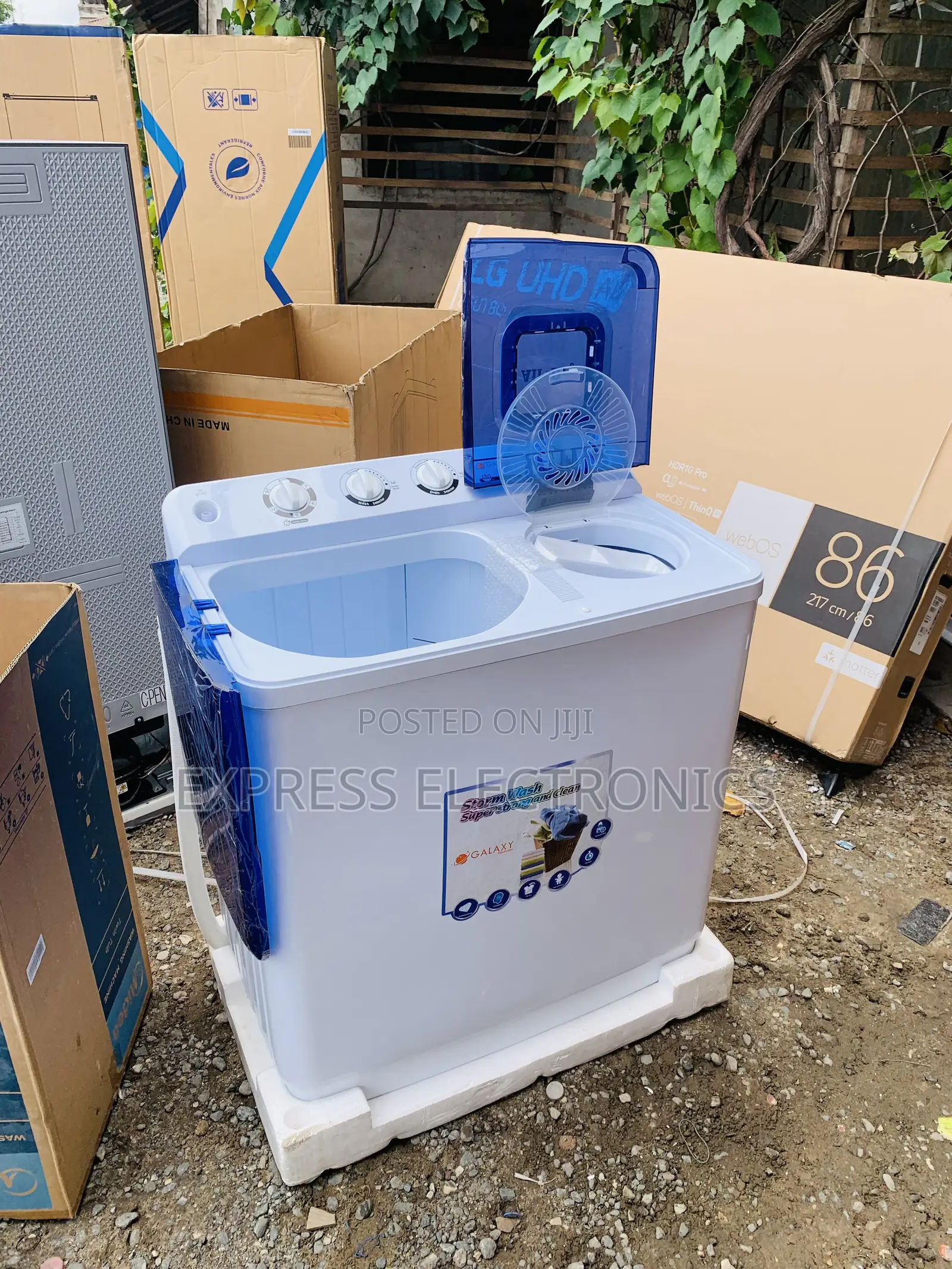 Call and Order for Galaxy WM Top Load Twintub Semi Automatic 13kg