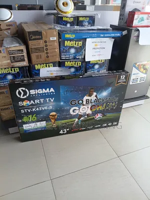 Sigma 43-Inches Frameless Smart Android TV: Immersive Full HD
