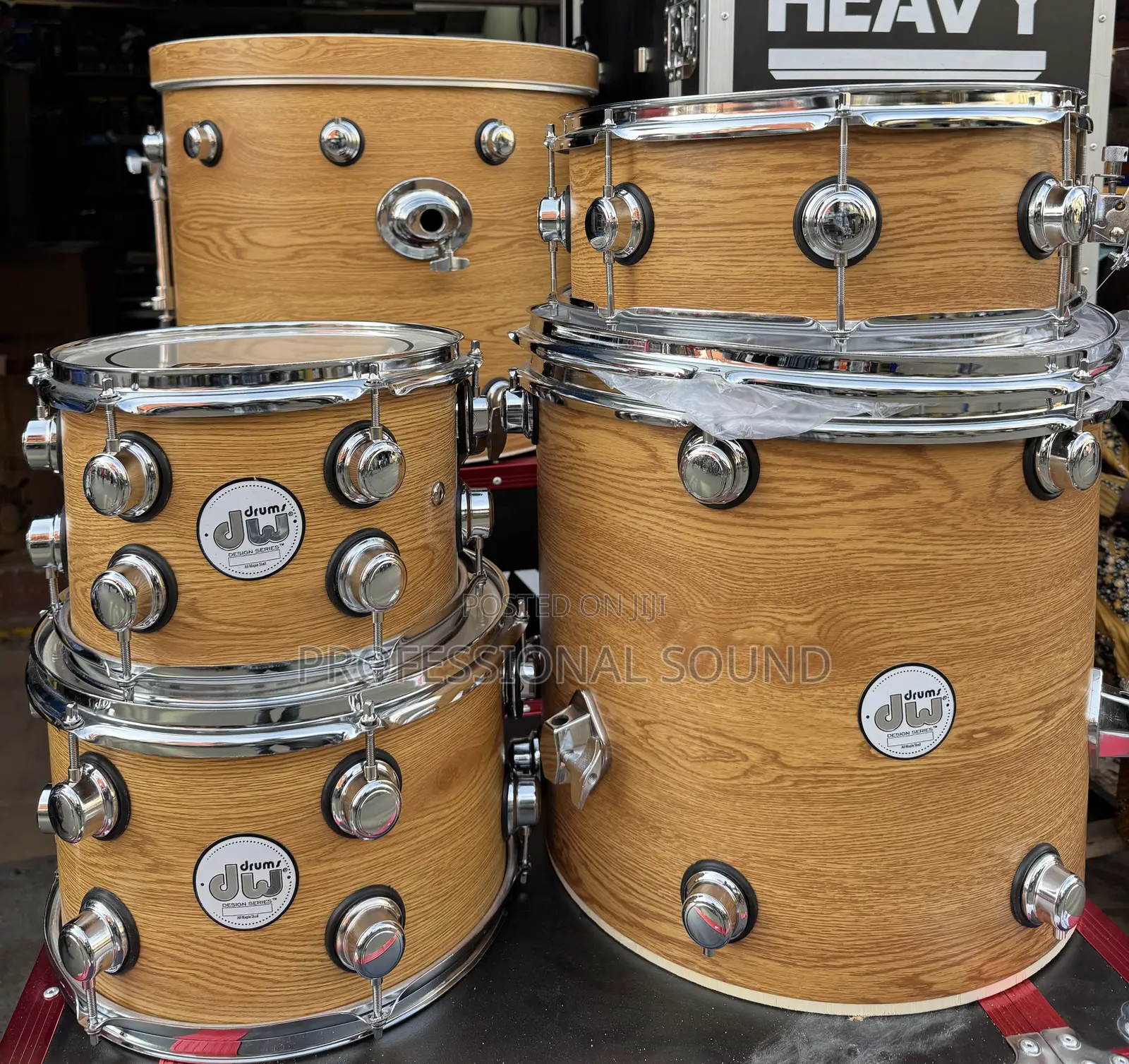 DW Design Series 5-Piece Acoustic Drum Set