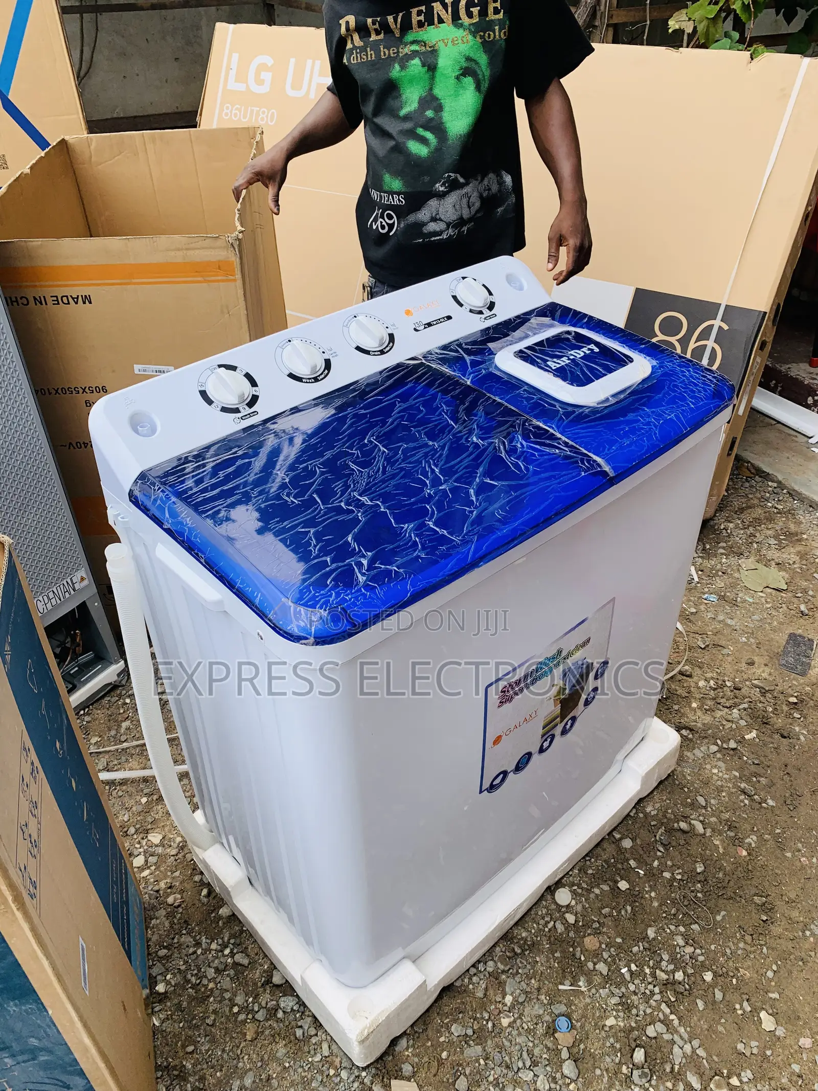 Semi Automatic Galaxy WM Topload Twintub 13kg