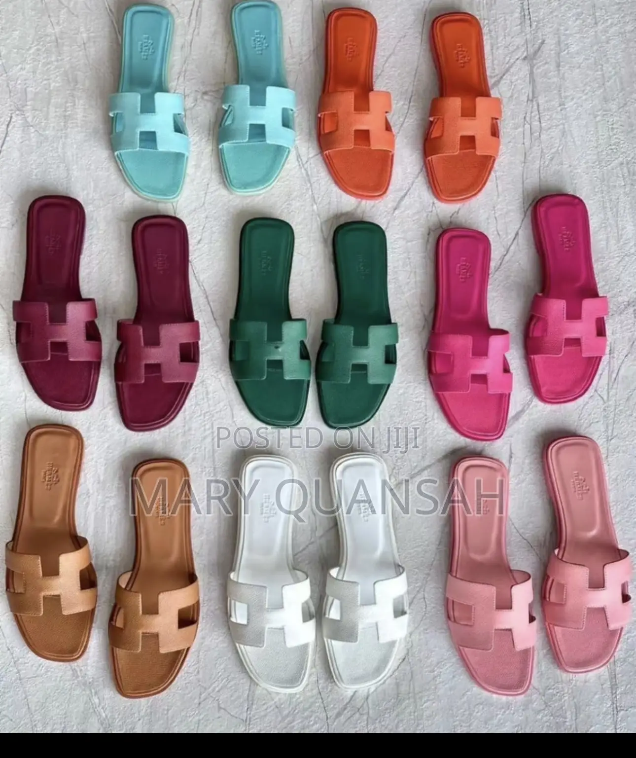 Lady’s Hermes Slippers