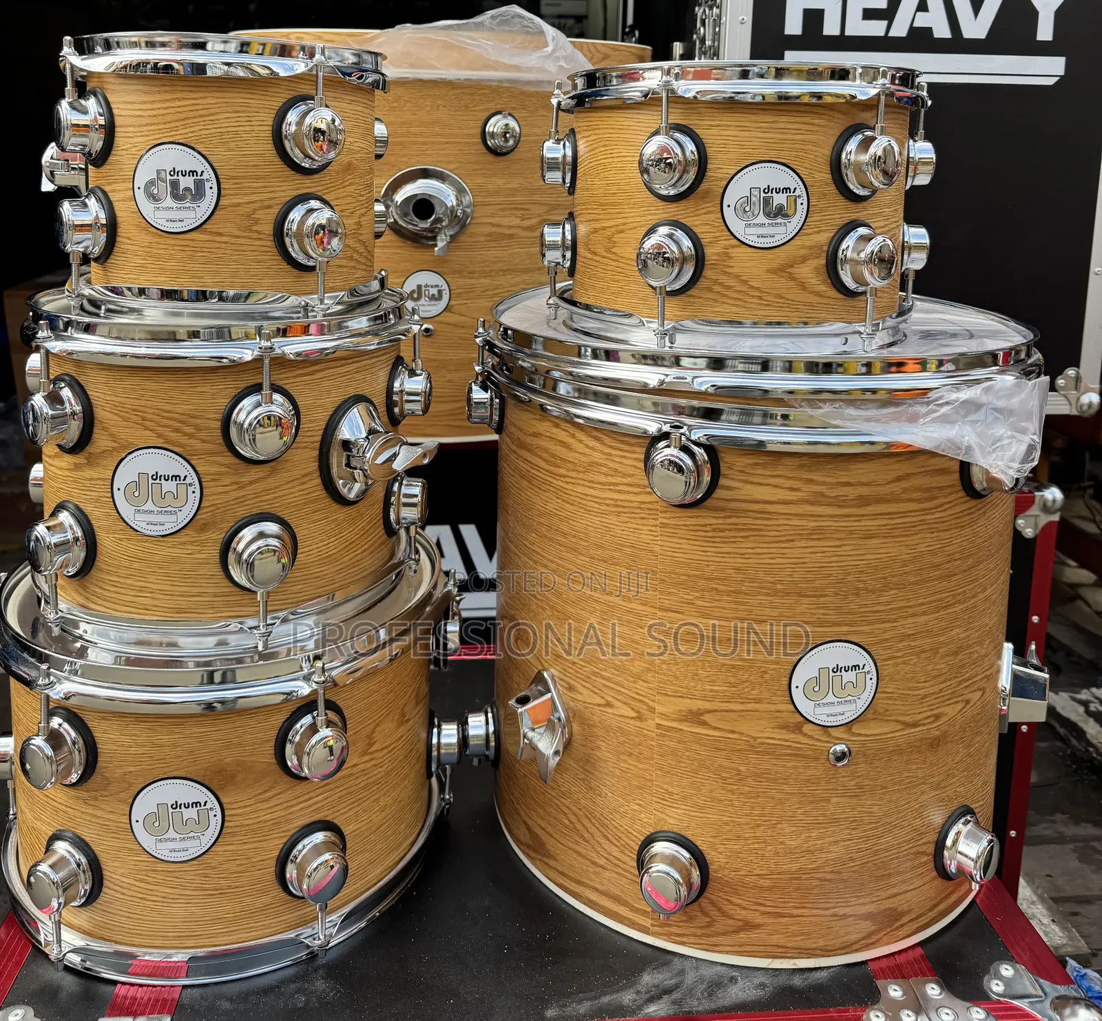 DW Drums Design Series 7-Piece Shell Pack
