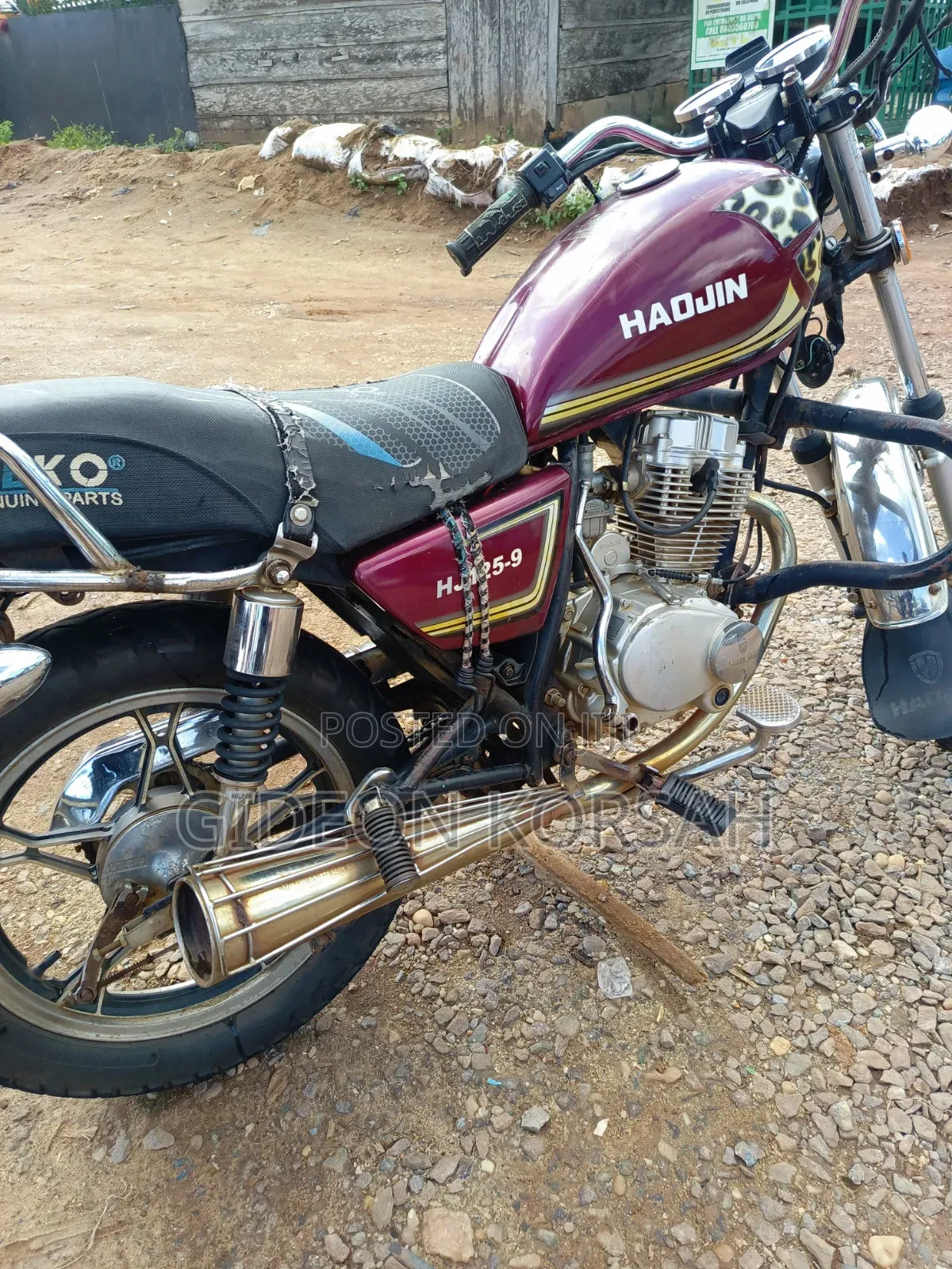 Haojin HJ125 2021 Brown