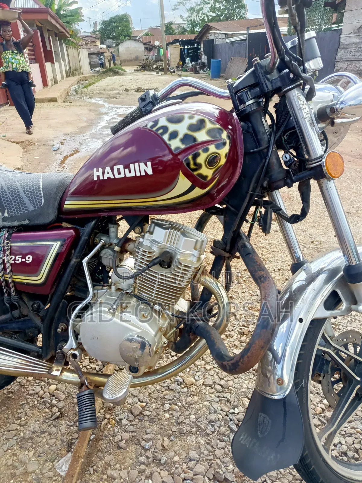 Haojin HJ125 2021 Brown