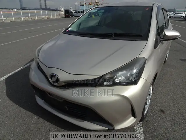 Toyota Vitz 1.0 FWD 5dr 2015 Brown