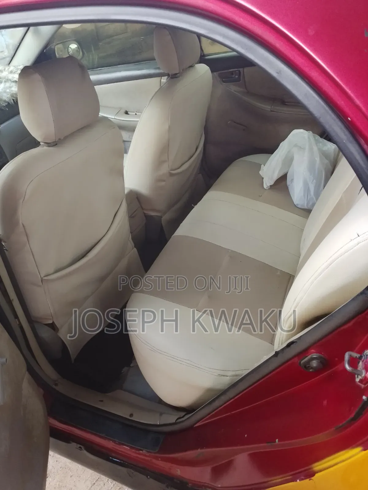 Toyota Corolla 2007 Red