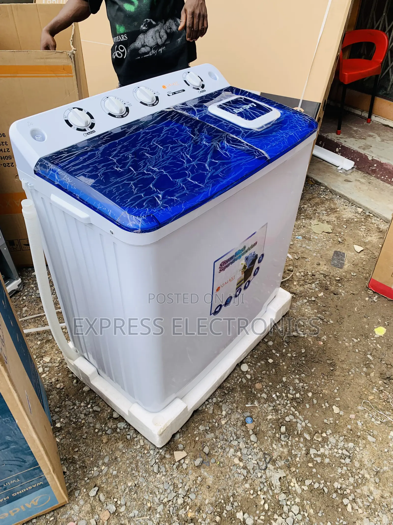 Call and Order for Galaxy WM Topload Twintub 13kg