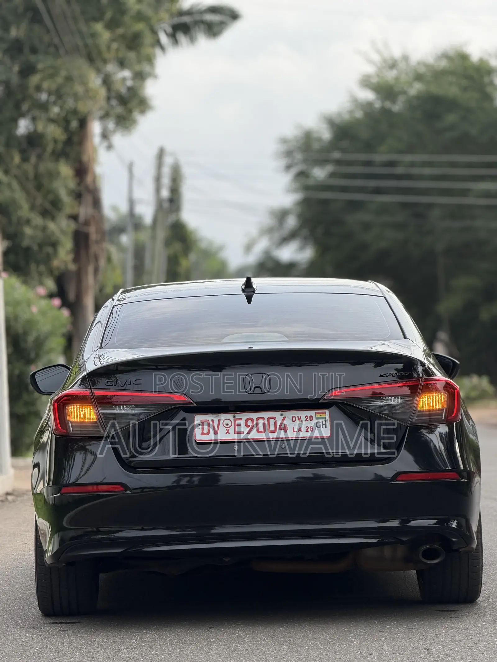Honda Civic Sport 2022 Black