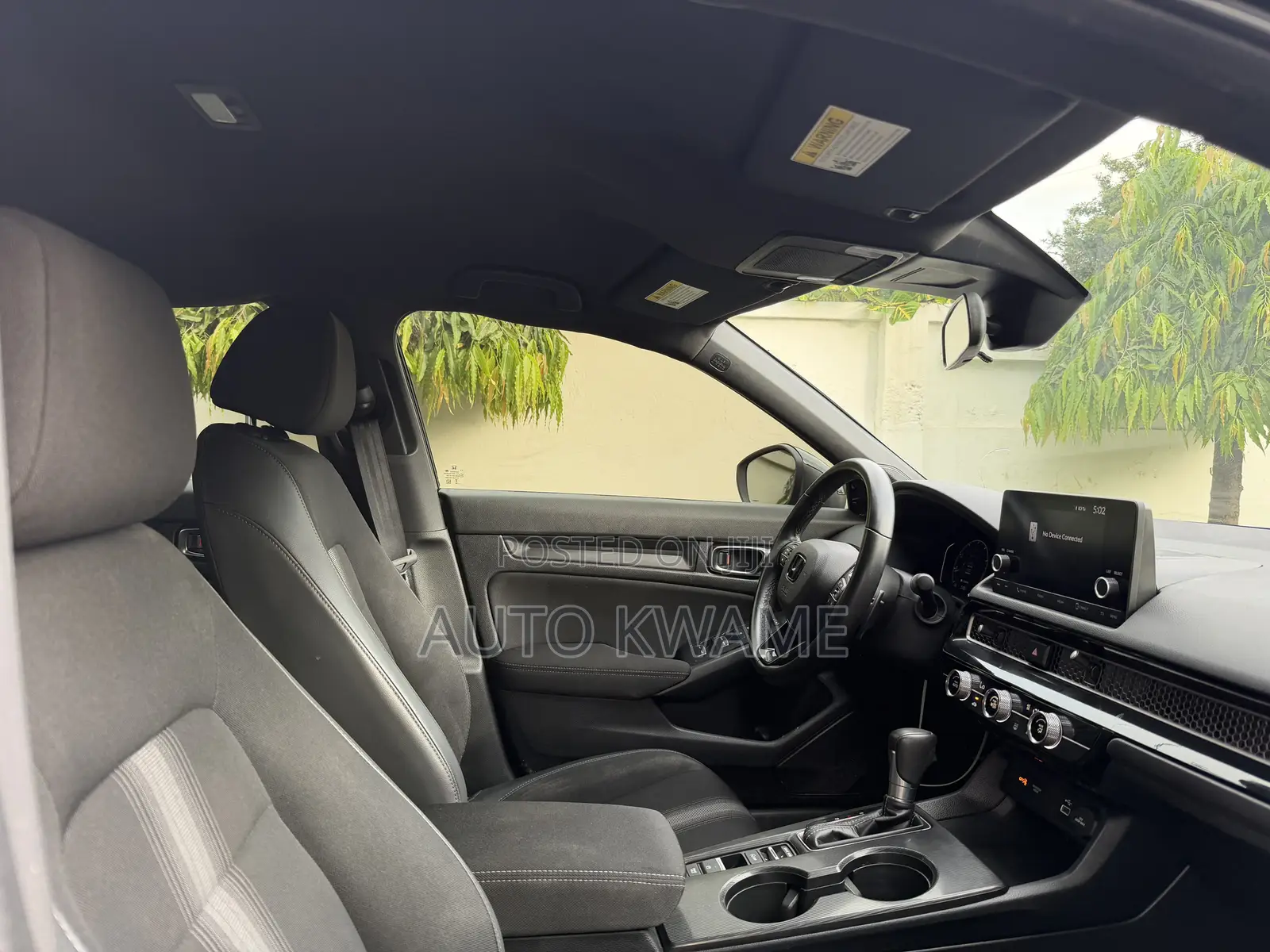 Honda Civic Sport 2022 Black