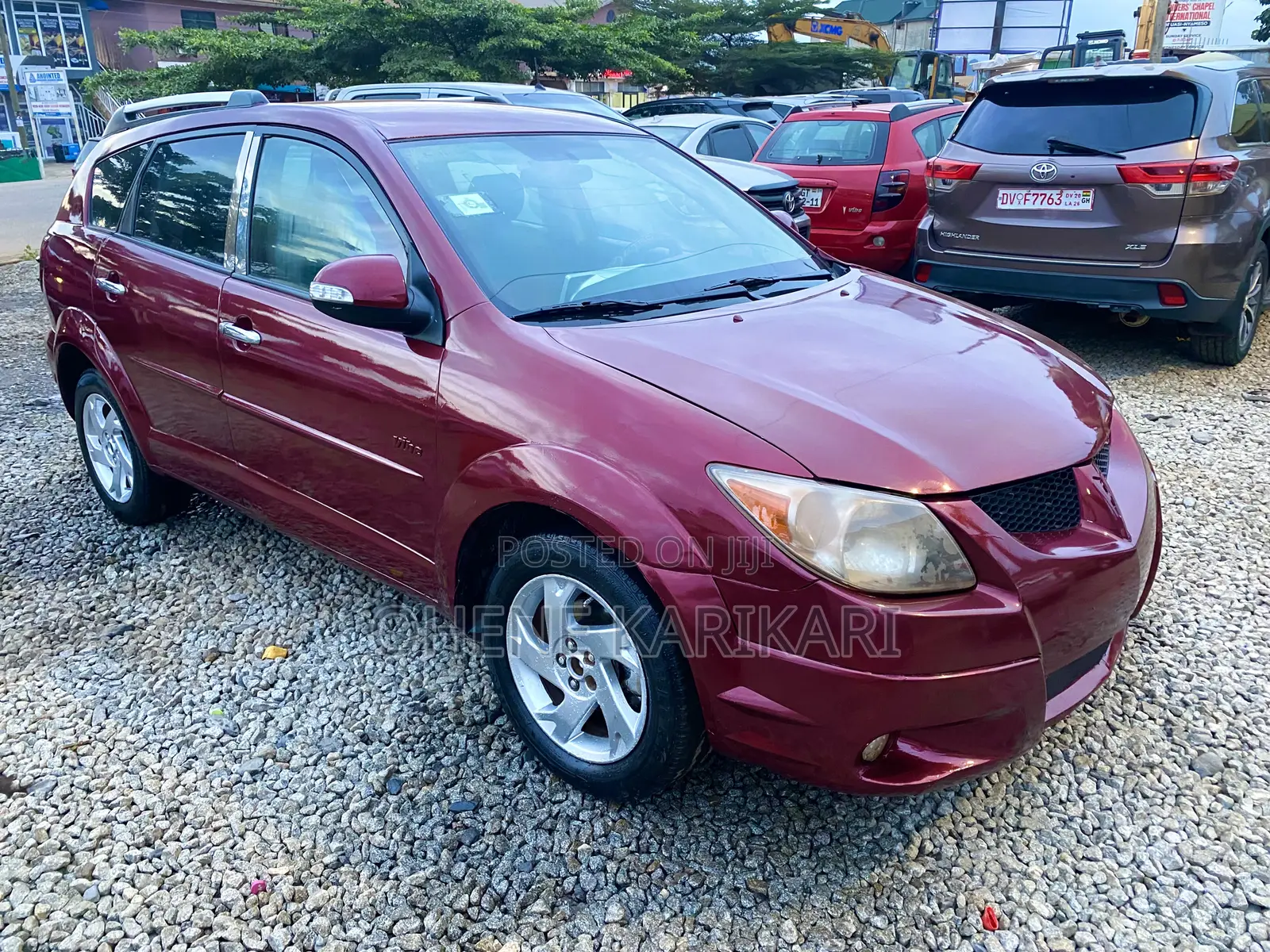 Pontiac Vibe 2007 Red