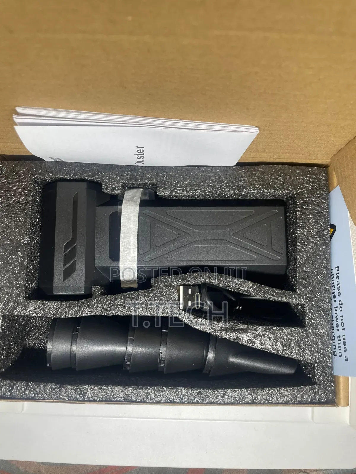 Rechargeable Mini Turbo Blower
