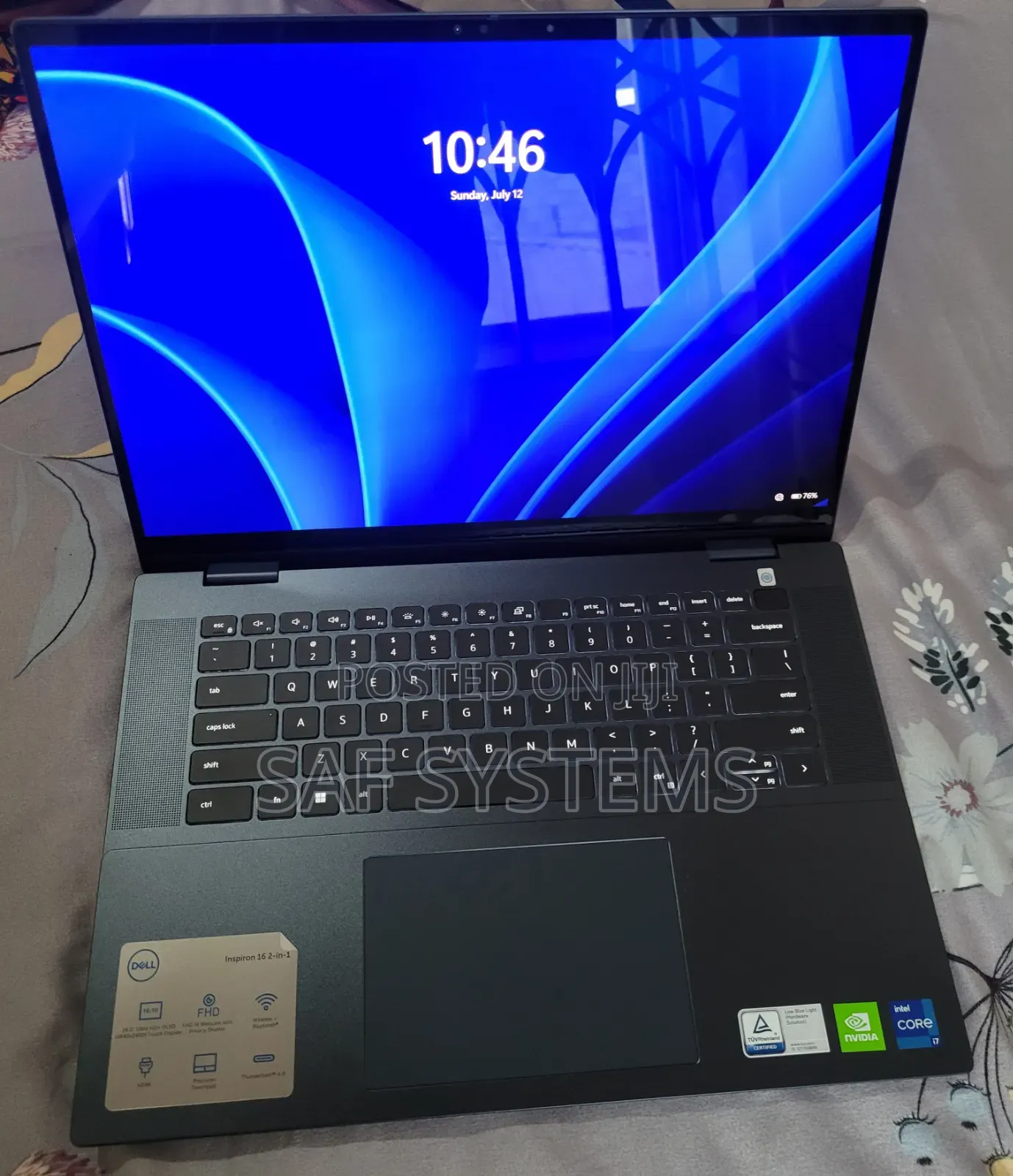 Laptop Dell Inspiron 16 7630 2-in-1 16GB Intel Core i7 SSD 1T