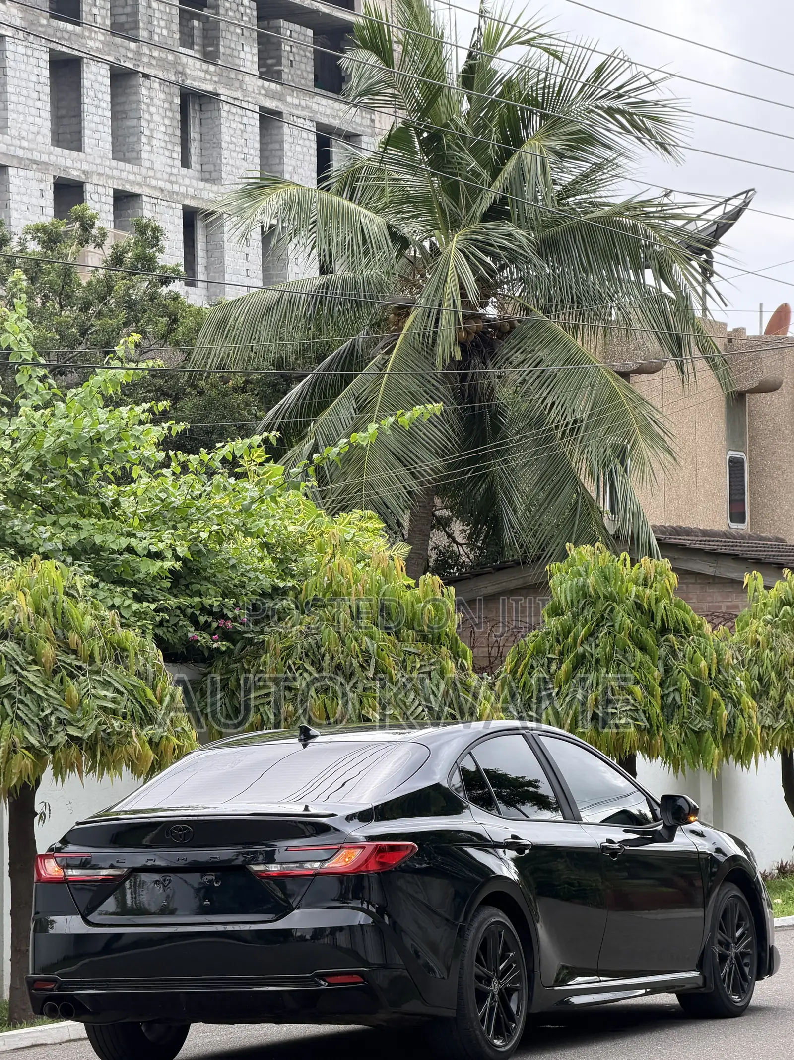 Toyota Camry SE 2025 Black