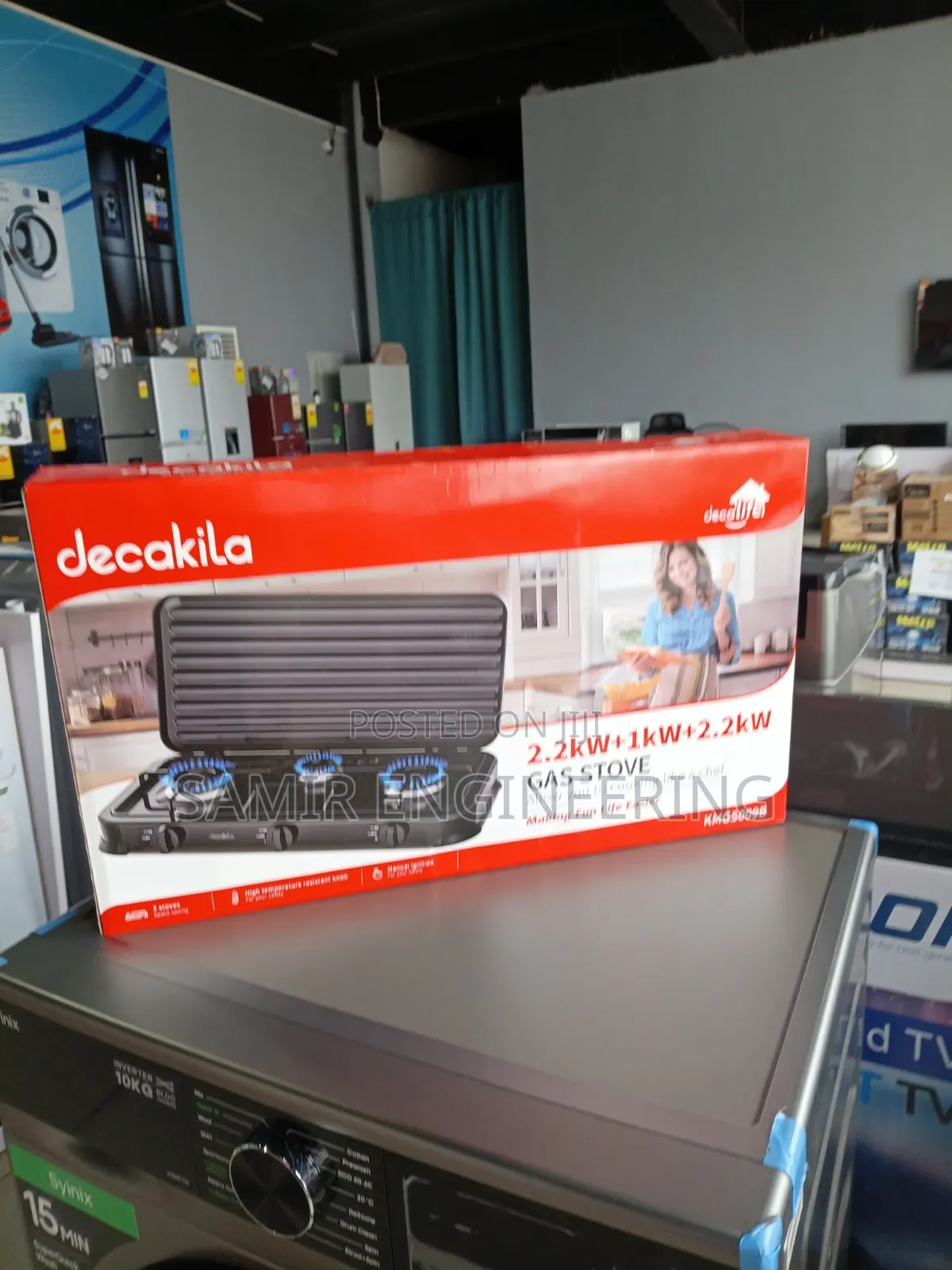 The Smart Kitchen Upgrade: Decakila KMGS009B Three-Burner Stove