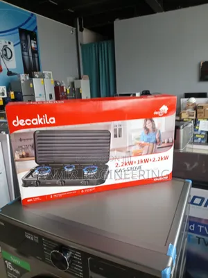 The Smart Kitchen Upgrade: Decakila KMGS009B Three-Burner Stove