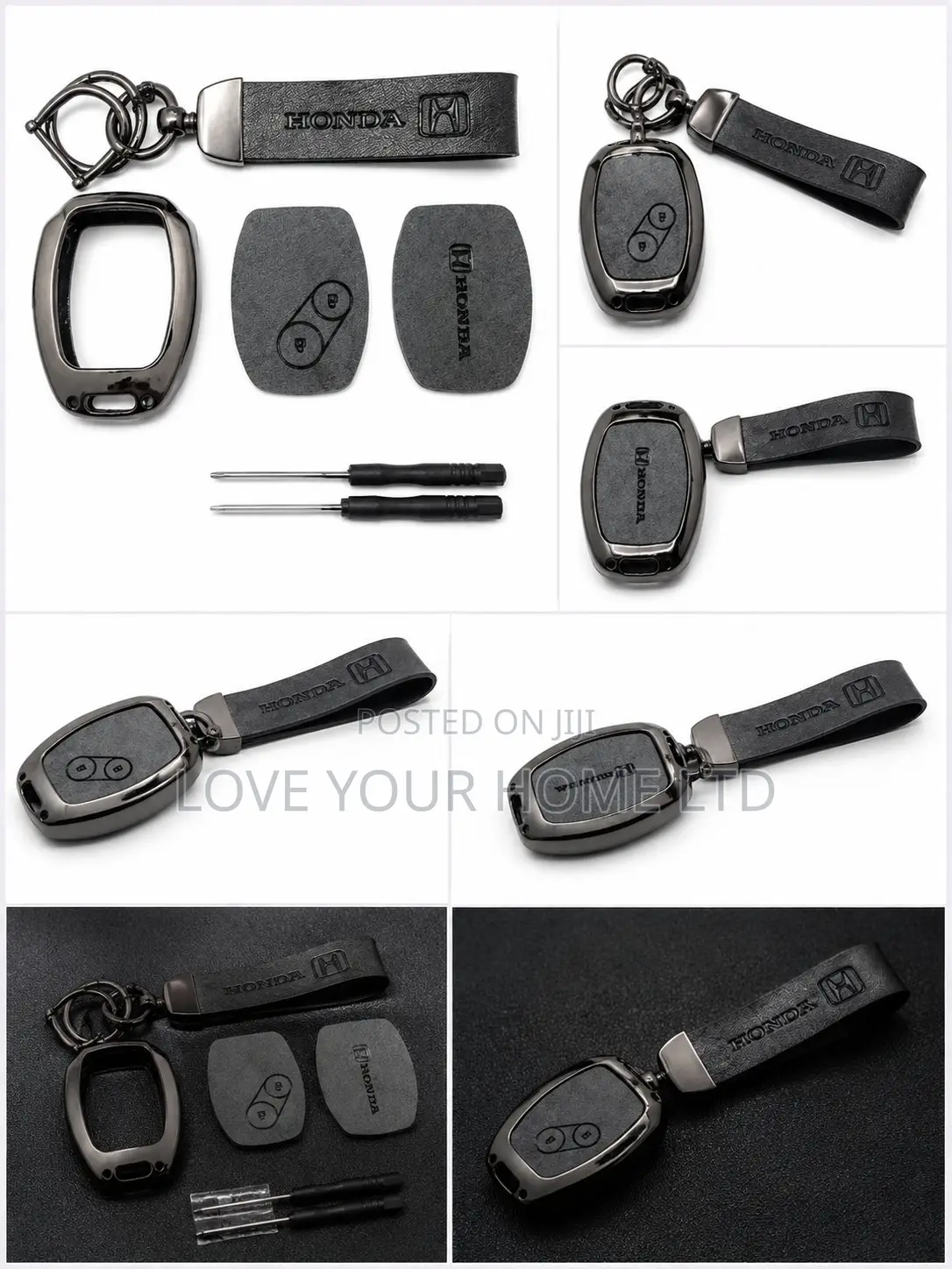 Honda 2-Button Smart Key Replacement Shell Kit