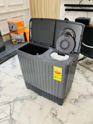 Shop the New Black Topload Twintub Semi Automatic 8kg
