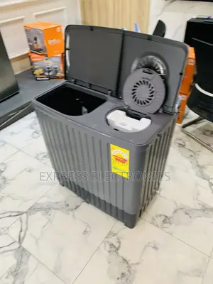 Available at Store Washing Machine 8kg Topload Twintub Nasco