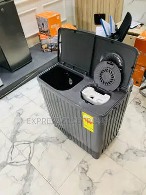 Available at Store Washing Machine 8kg Topload Twintub Nasco