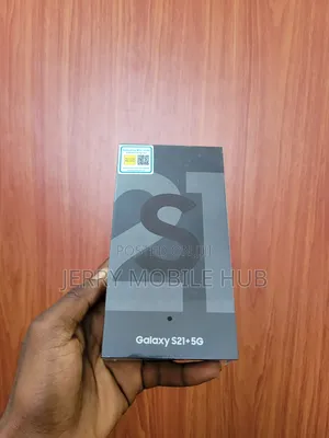 New Samsung Galaxy S21+ 5G 128 GB Black