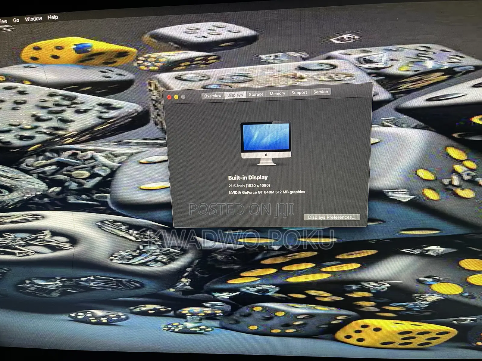 Desktop Computer Apple iMac 8GB Intel Core i5 SSD 1T
