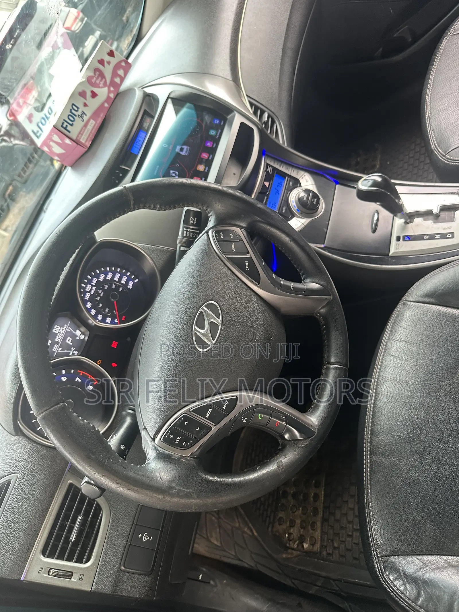 Hyundai Elantra GLS Sedan FWD (1.8L 4cyl 6M) 2013 Green