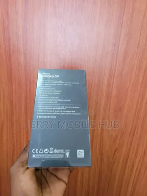 New Samsung Galaxy S9 128 GB Black