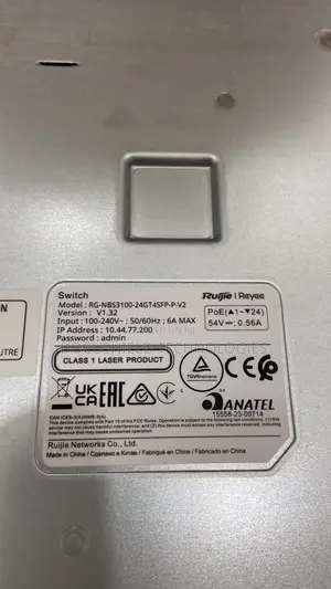 Ruijie Managed Switch