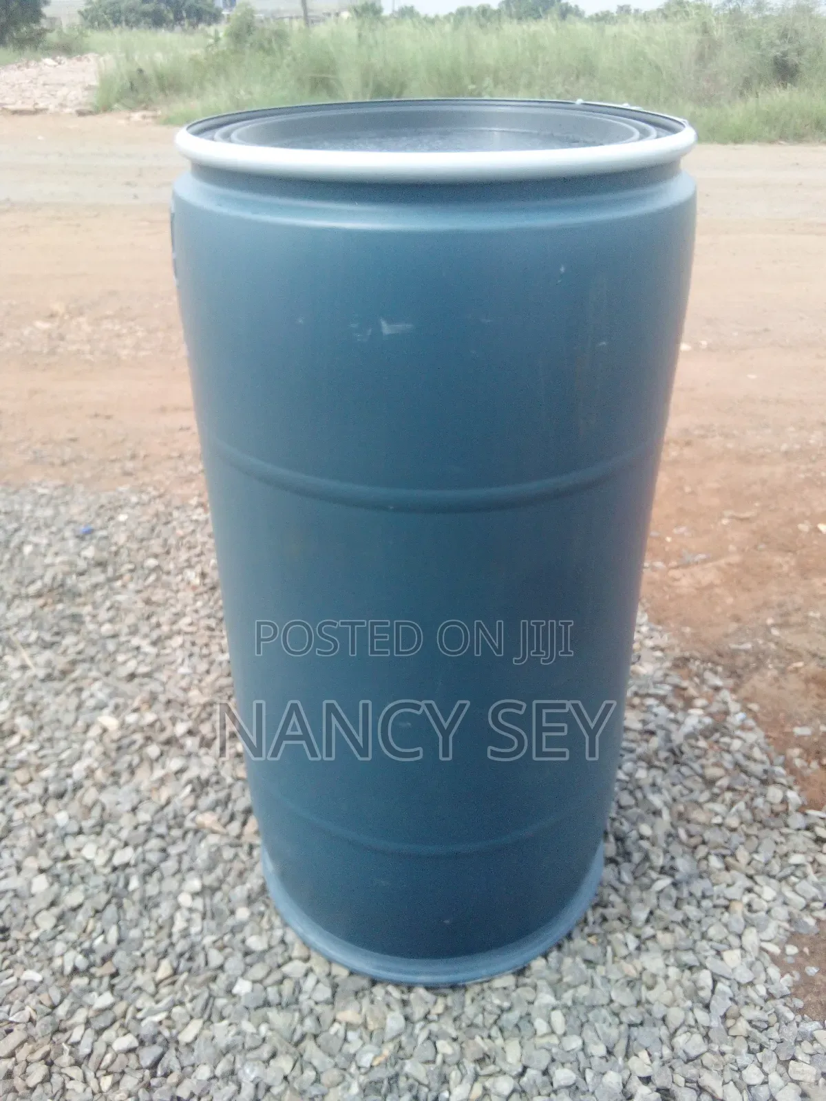 Blue Barrel Drum