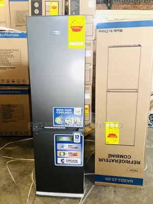 Latest Model Nasco Bottom Freezer 170liters Double Door Refrigerator