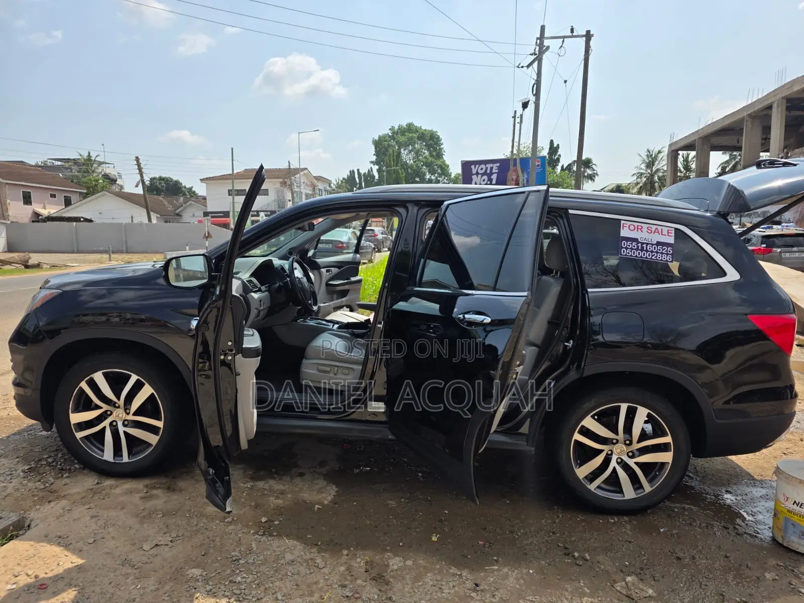 Honda Pilot Elite 4dr AWD (3.5L 6cyl 9A) 2017 Black