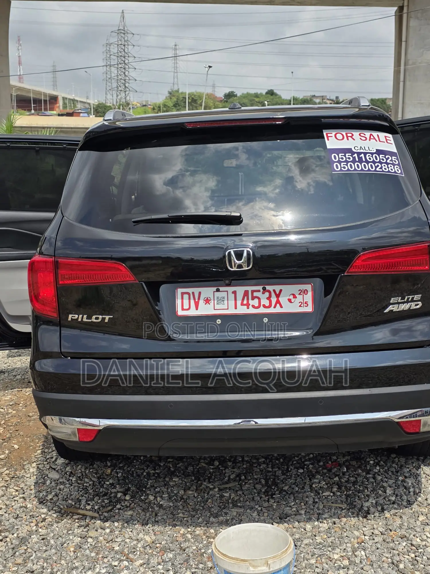 Honda Pilot Elite 4dr AWD (3.5L 6cyl 9A) 2017 Black