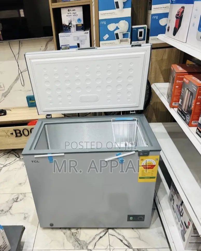 Buy Unique TCL 200Liters Electric Freezer(Gray) 